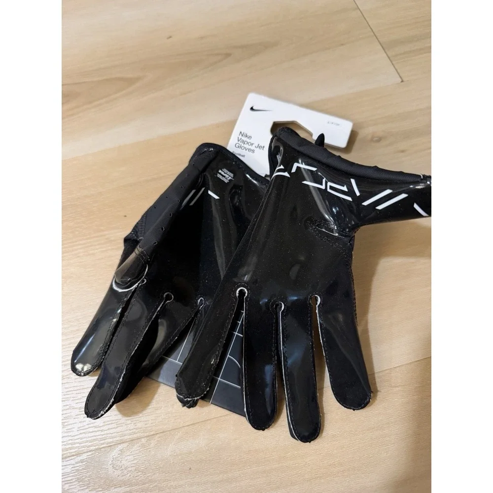 Nike Vapor Jet Football Receiver Gloves Adult Sz Small NEW Black